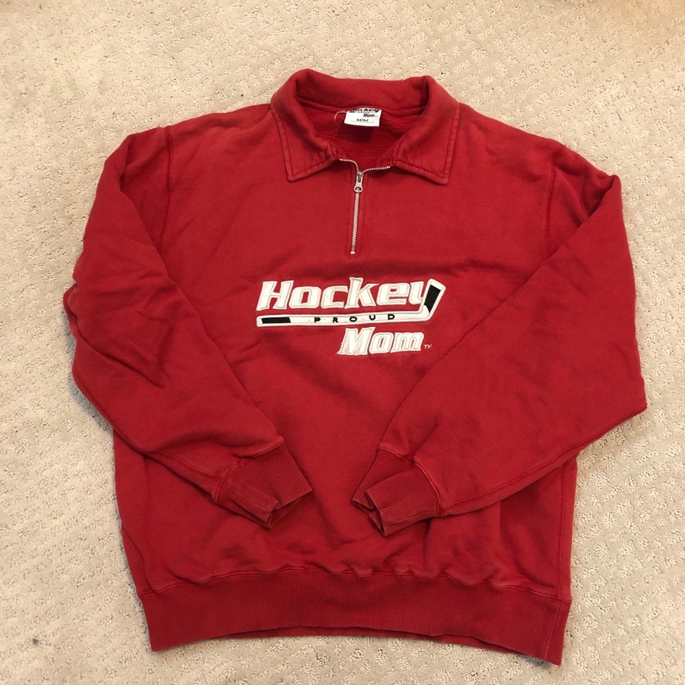 Oversized Hockey Mom Sweater